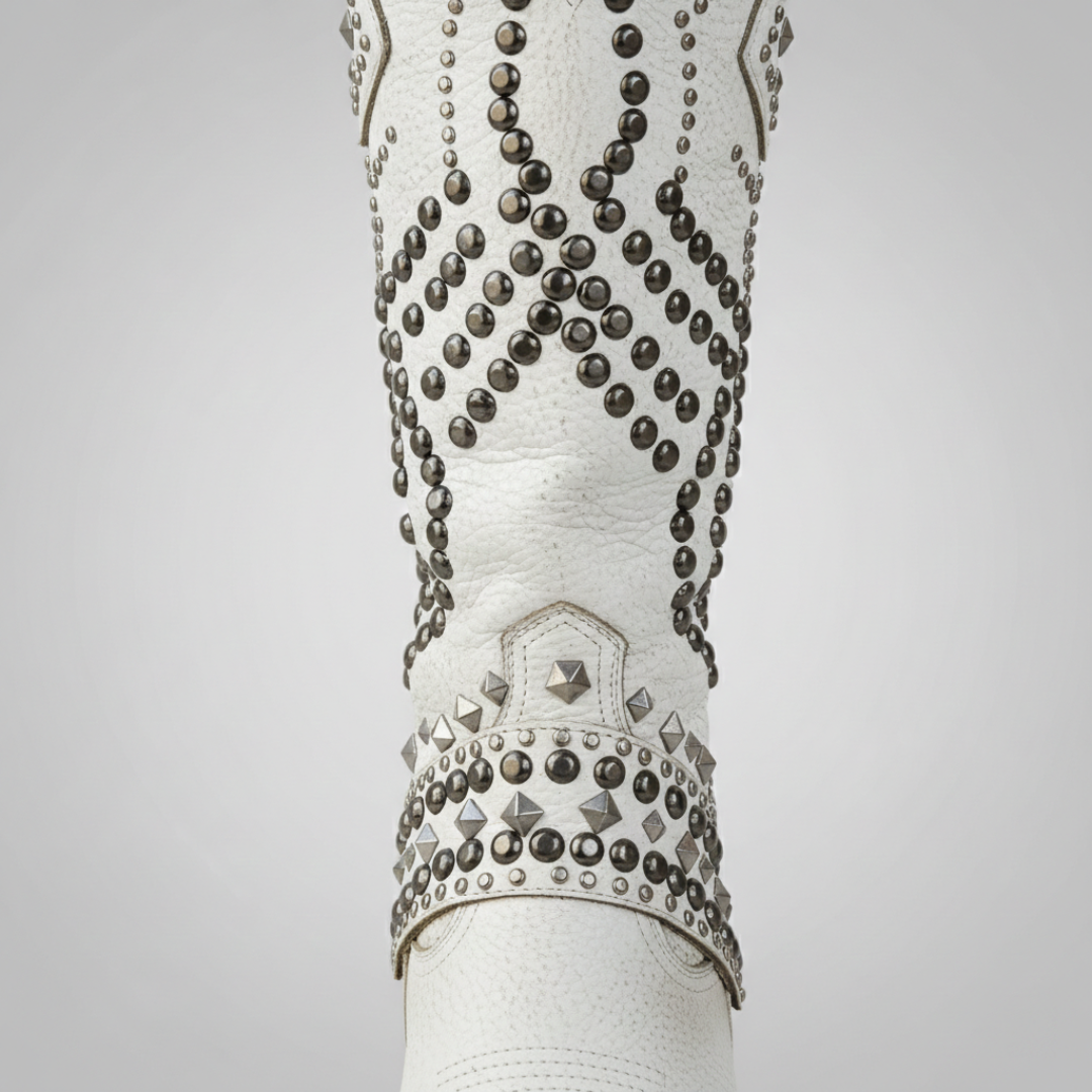 Women’s Knee-High Western Boots with Block Heel